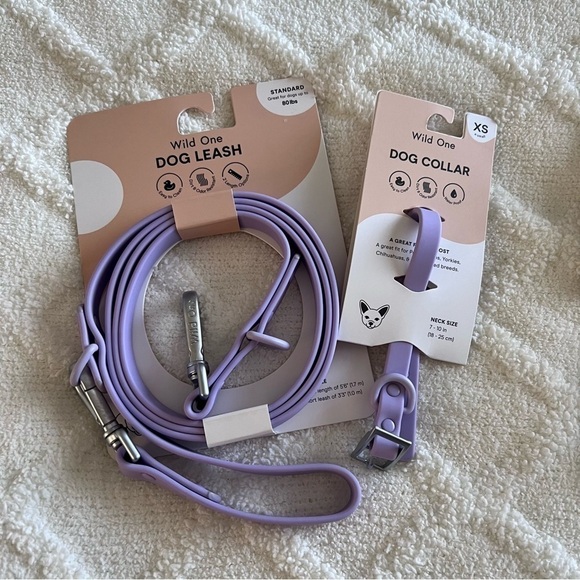 NEW Wild One leash and collar set with treat pouch - Picture 8 of 16